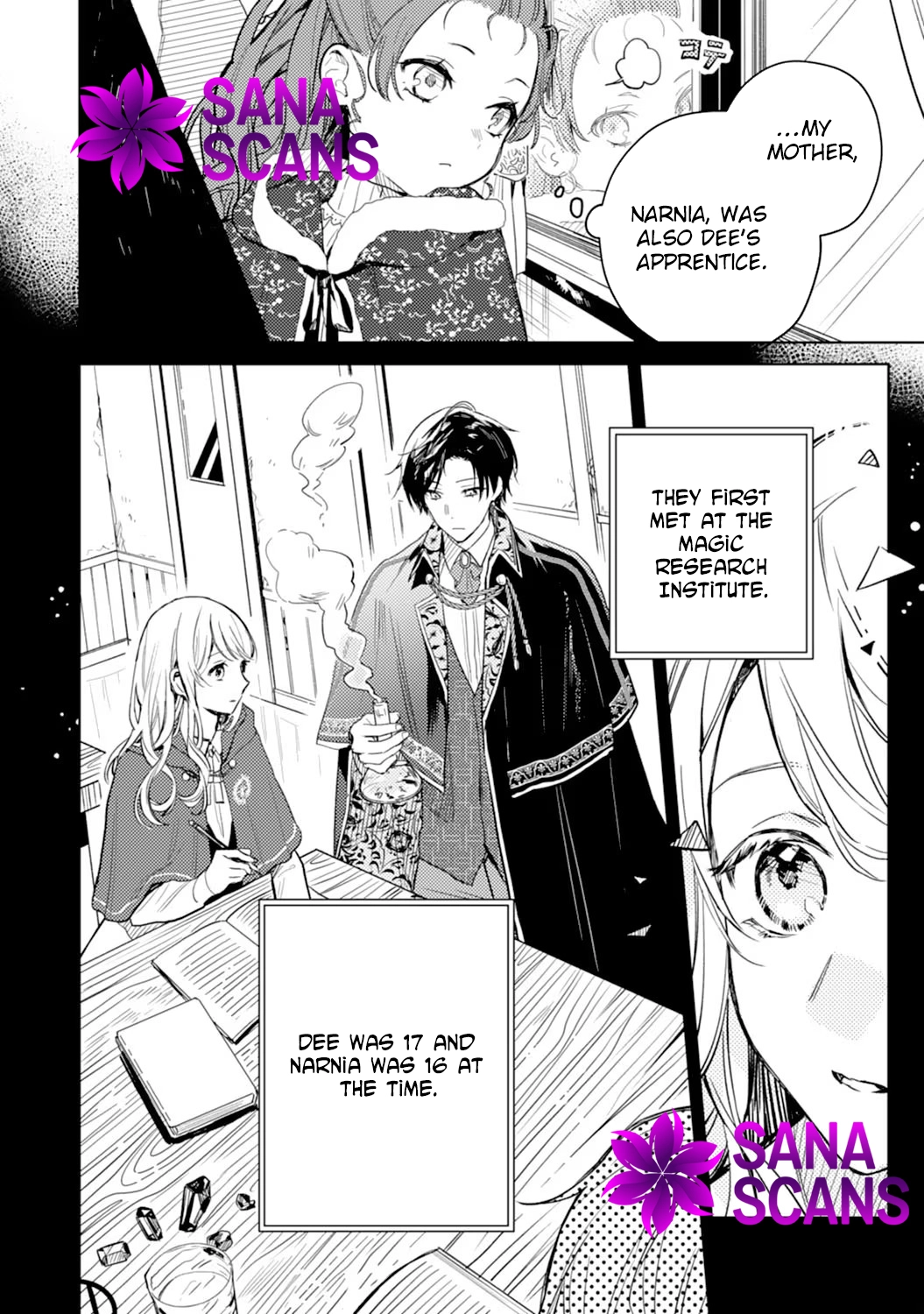 The Reincarnated Villainess Child Becomes the Scary Duke’s Beloved Daughter. Chapter 6 - . Page 10